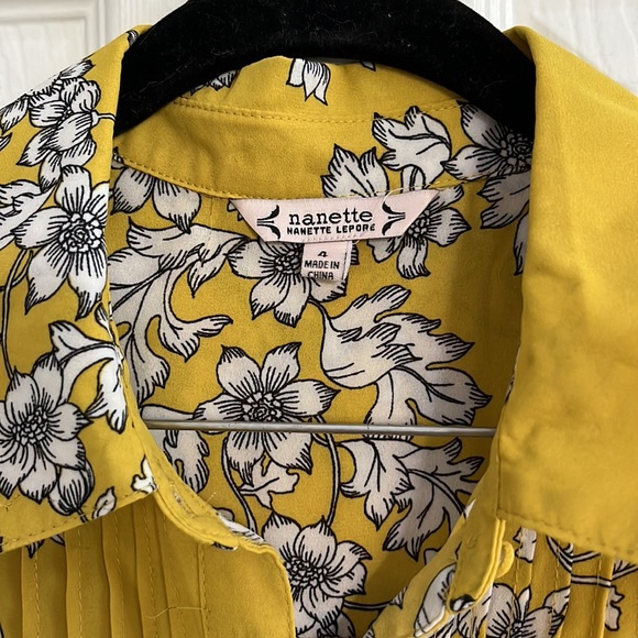 Yellow nanette mid length dress - Picture 5 of 6